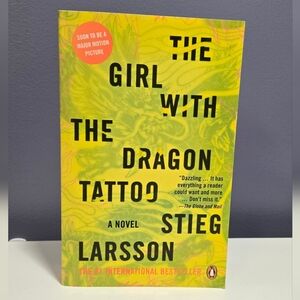 The Girl with the Dragon Tattoo by Stieg Larsson Paperback Book